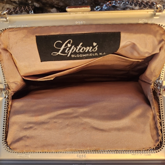 Vintage 50s whiting and davis mesh purse - Picture 8 of 8